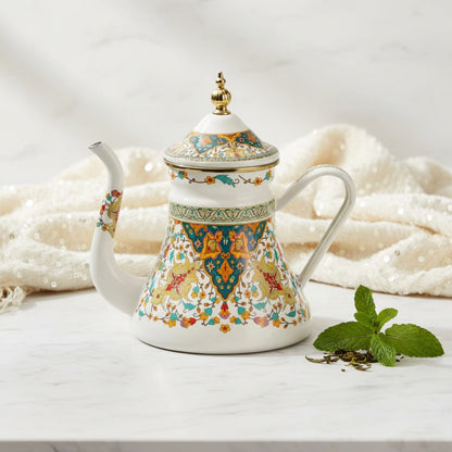Théière Théière Marocaine Artisanale Traditionnelle - Service à Thé Authentique