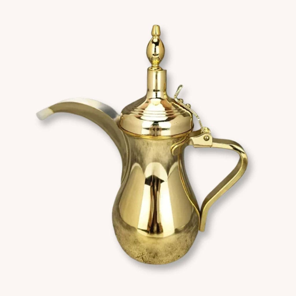 Théière Théière Marocaine Dorée Inox | Or du Désert | Style Oriental