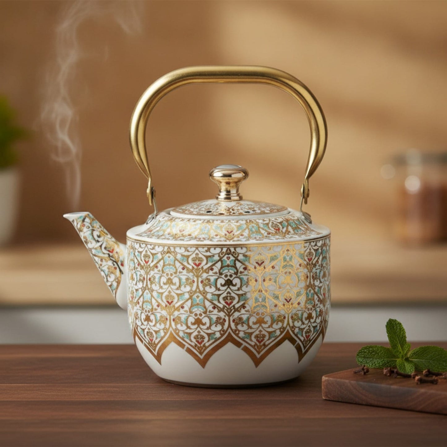 Théière Théière turque inox traditionnel