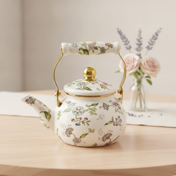 Théière Théière Vintage Porcelaine Maison Botanique